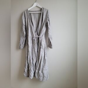100% linen dress by simply grey